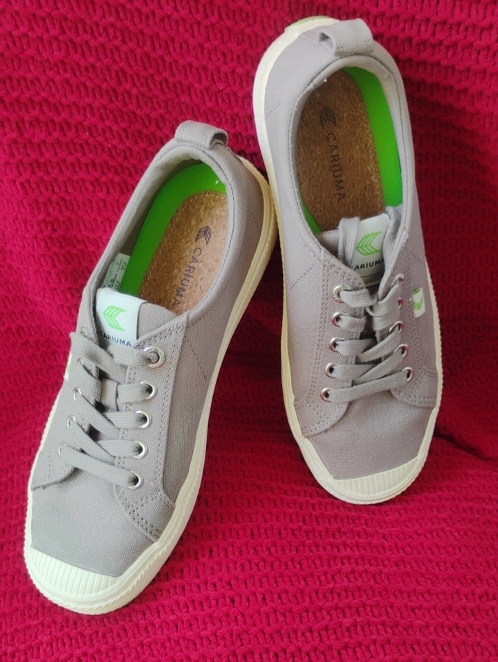 Cariuma OCA Low Mystic Grey Canvas Sneaker